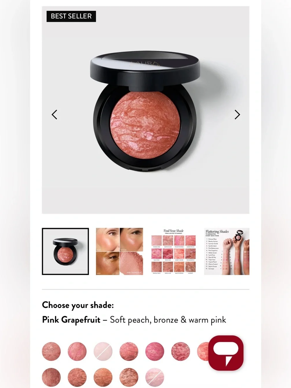 Laura Geller Marbelized Blush 🩷